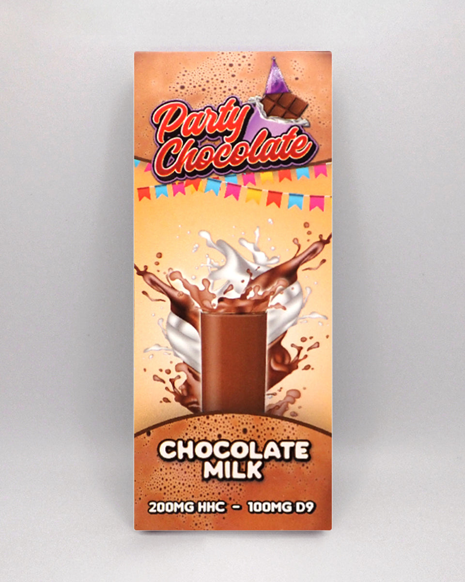 Chocolate Milk Chocolate Bar 200mg HHC 100mg Delta 9