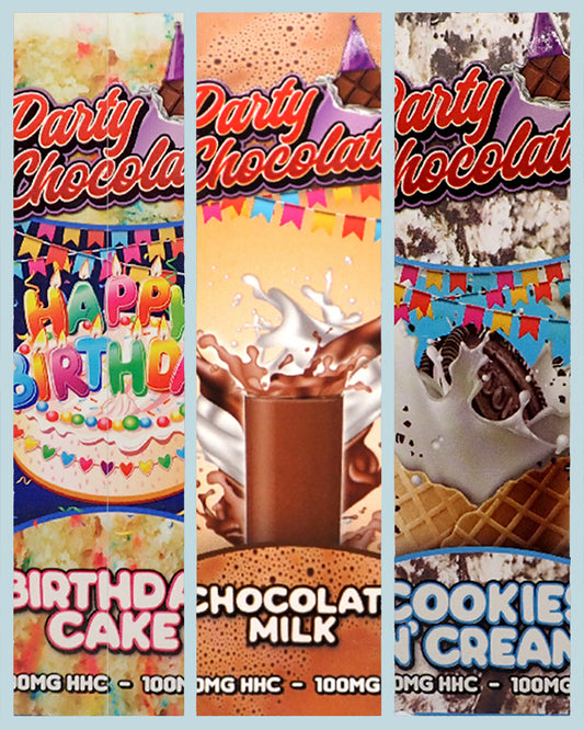 Party Pack - Our 3 Chocolate Bar Flavors